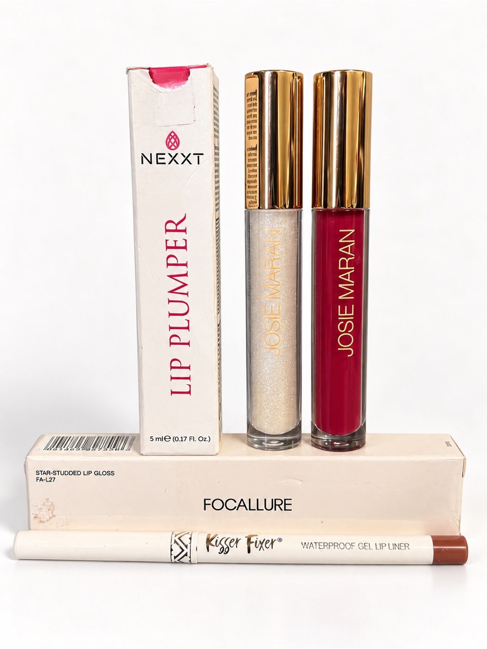 Lippie Bundle - Josie Maran Lip Gloss & More
